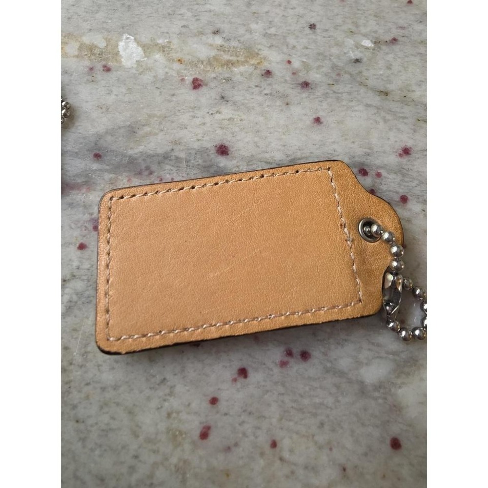 Vintage Coach bag charms (3) black, mint, and tan - Picture 3 of 7